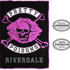 Riverdale Pretty Poisons Trow Blanket 45x60 inches